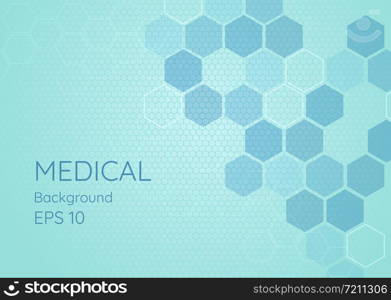 Medical background clean design geometric modern style. vector illustration