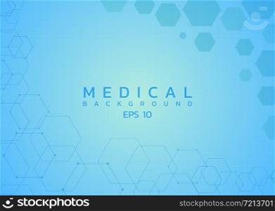 Medical background health care style clean design with space for your text. vector illustration