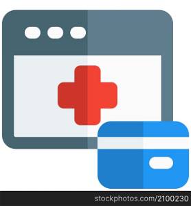 Medical bill clearance access on a web portal for a patient