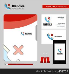 Medical call Business Logo, File Cover Visiting Card and Mobile App Design. Vector Illustration