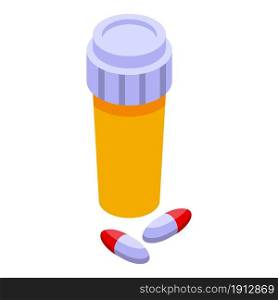 Medical capsules icon isometric vector. Pharmacy pill. Capsule drug. Medical capsules icon isometric vector. Pharmacy pill