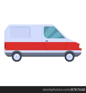 Medical car icon cartoon vector. Emergency vehicle. Transport accident. Medical car icon cartoon vector. Emergency vehicle