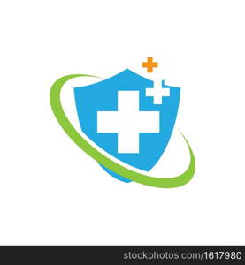 Medical care logo images illustration design