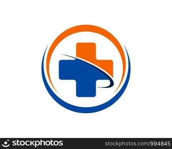 medical cross icon vector illustration design template