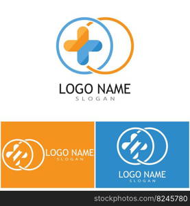 Medical Cross illustration Logo template vector design