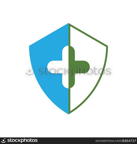 Medical Cross illustration Logo template vector design