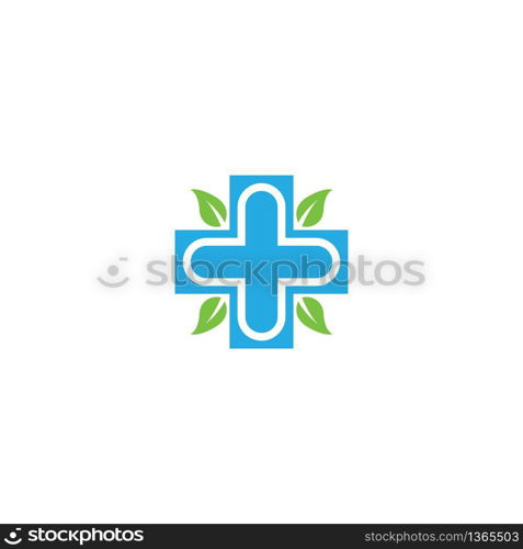 Medical cross logo template vector icon design