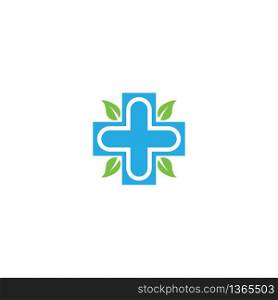 Medical cross logo template vector icon design