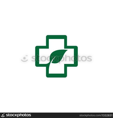 Medical cross logo template vector icon illustration design