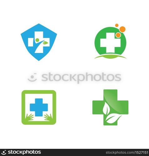 Medical cross symbol vector icon illustration design