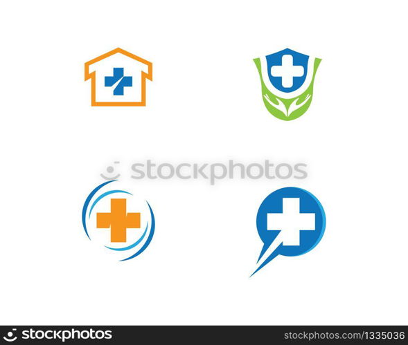 Medical cross vector icon illustration design