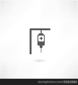 Medical dropper web icon