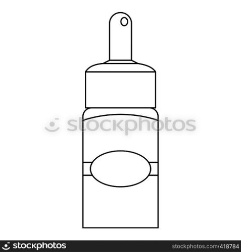 Medical drops icon. Outline illustration of medical drops vector icon for web. Medical drops icon, outline style