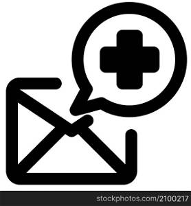Medical enquiry over the mail for patient related