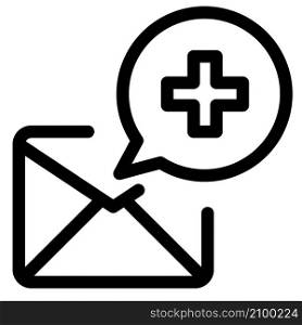 Medical enquiry over the mail for patient related