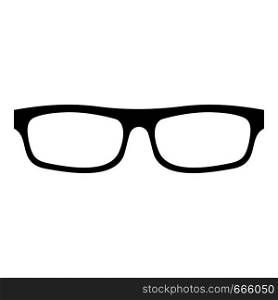 Medical eyeglasses icon. Simple illustration of medical eyeglasses vector icon for web. Medical eyeglasses icon, simple style.