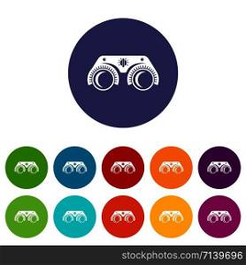 Medical glasses icon. Simple illustration of medical glasses vector icon for web. Medical glasses icon, simple style