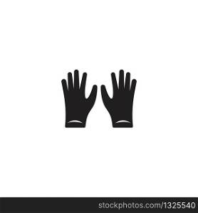 medical gloves icon vector illustration