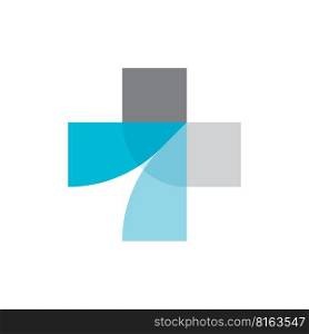 Medical health care logo vector illustration 