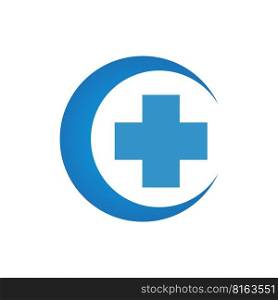 Medical health care logo vector illustration 