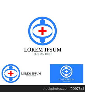 Medical Health Logo Vector Template