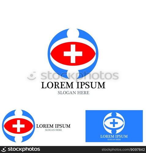 Medical Health Logo Vector Template