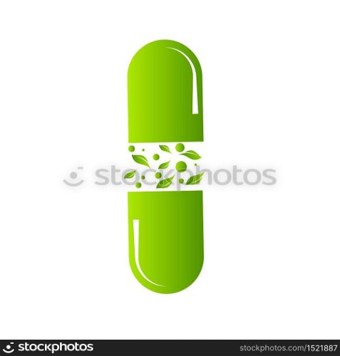 medical herbal pharmacy icon vector illustration design template