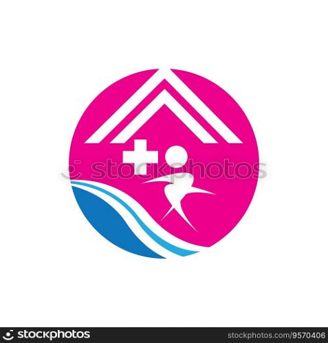 Medical Home Logo and Home Care Logo Template
