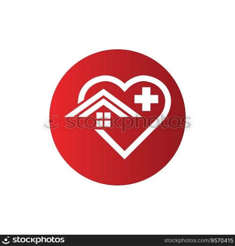 Medical Home Logo and Home Care Logo Template