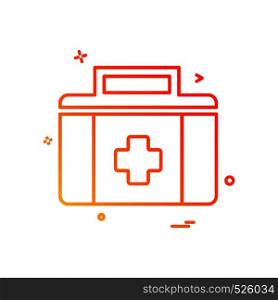 Medical icon design vector
