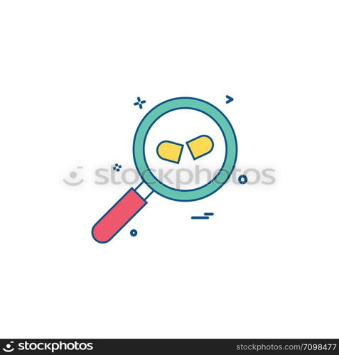 Medical icon design vector