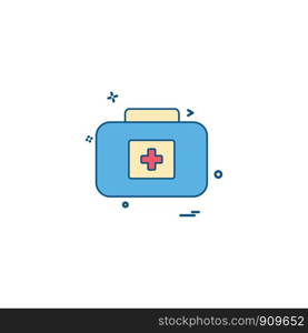 Medical icon design vector