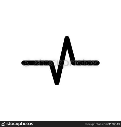 Medical icon : pulse signage trendy