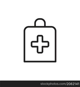 medical icon vector design templates white on background