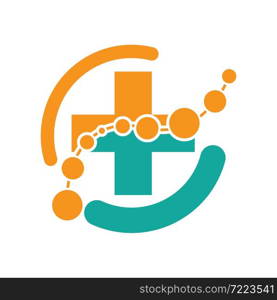 Medical logo template vector icon design