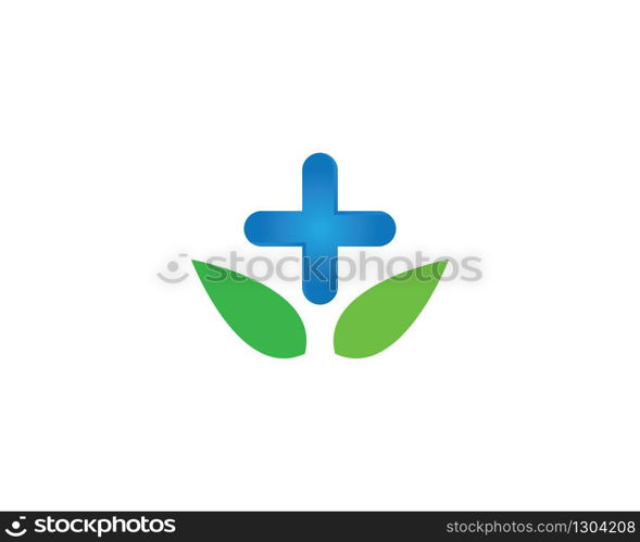 Medical logo template vector icon illustration design