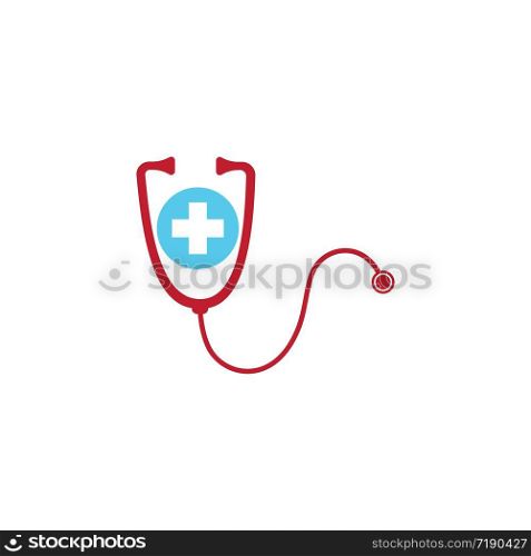 Medical logo template vector icon illustration design