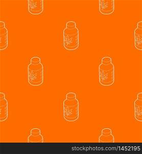 Medical marijua bottle pattern vector orange for any web design best. Medical marijua bottle pattern vector orange