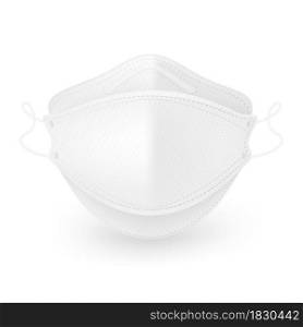 Medical mask KF94 3D mask pattern provides excellent protection against viruses, bacteria, dust and odors. Realistic file.