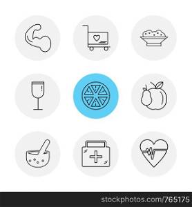 medical ,orange , cart , breifcase ,medical , ecg , glass , fruits , health , fitness , medical , dollar, lock , heart , ecg , pear , kifdnet , beans , medicine , plants , nature , icon, vector, design, flat, collection, style, creative, icons
