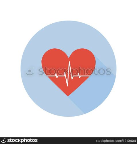Medical Palpitation Icon. Heartbeat Healthcare and Medical Sign and Symbol. Medical Palpitation Icon. Heartbeat Healthcare and Medical Sign and Symbol.