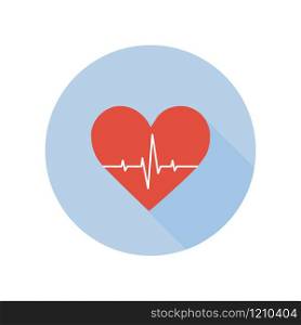 Medical Palpitation Icon. Heartbeat Healthcare and Medical Sign and Symbol. Medical Palpitation Icon. Heartbeat Healthcare and Medical Sign and Symbol.