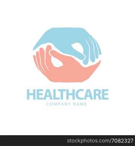 Medical pharmacy, Healthcare concept. Logo design template.