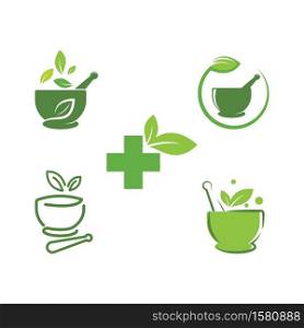 Medical Pharmacy illustration logo vector template