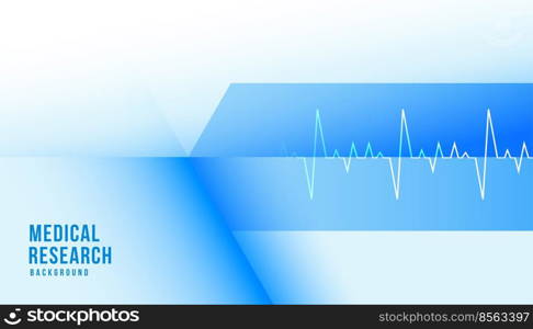 medical research and heathcare system background design