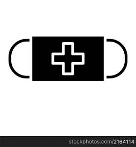 Medical Safety Mask icon vector sign and symbol
