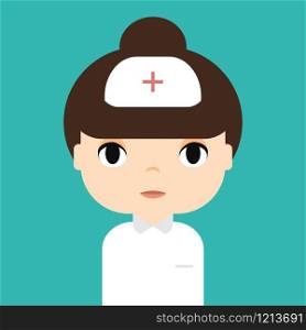 Medical Staff. Professional Doctor and Nurse Avatar. Cartoon Character Icon. Medical Staff. Professional Doctor and Nurse Avatar. Cartoon Character Icon.