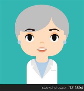 Medical Staff. Professional Doctor and Nurse Avatar. Cartoon Character Icon. Medical Staff. Professional Doctor and Nurse Avatar. Cartoon Character Icon.