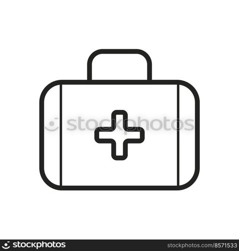 Medical suitcase icon. Health care. Cross symbol. Vector illustration. stock image. EPS 10.. Medical suitcase icon. Health care. Cross symbol. Vector illustration. stock image. 