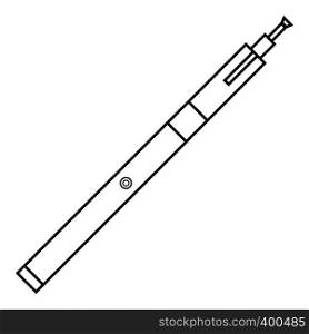 Medical syringe icon. Outline illustration of medical syringe vector icon for web. Medical syringe icon, outline style